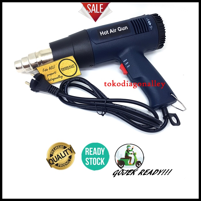 Heat Gun Blower Model Pistol Udara Panas Electric Hot Air Gun Dryer Heat Solder Thermal Murah