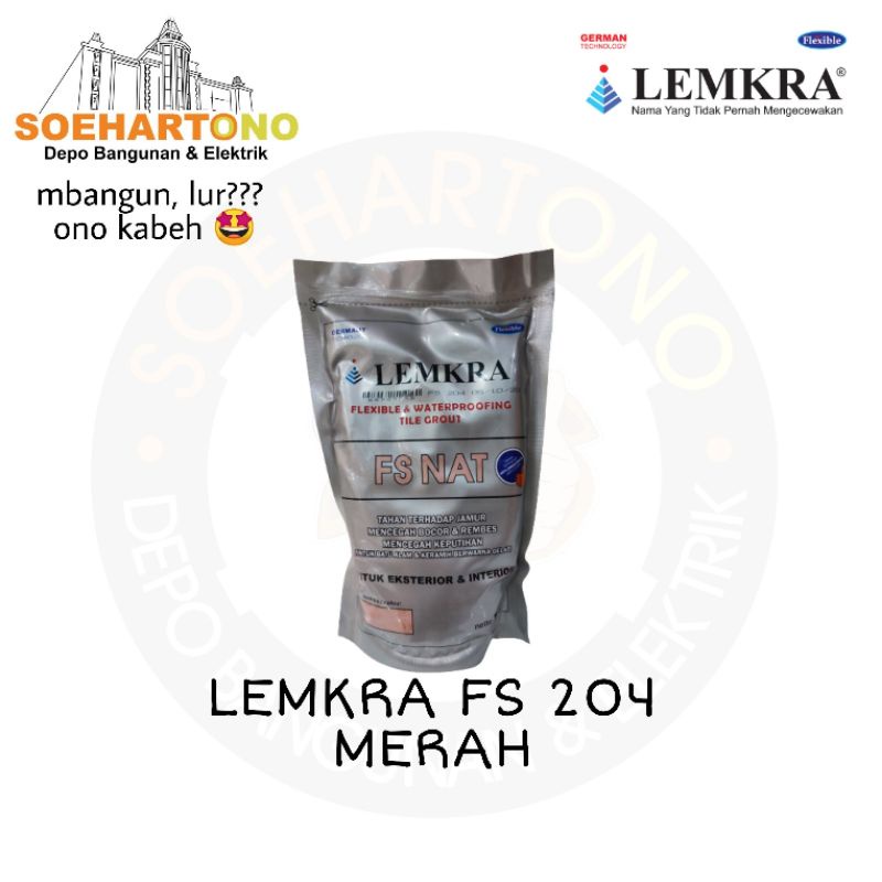 LEMKRA FS NAT 204 MERAH