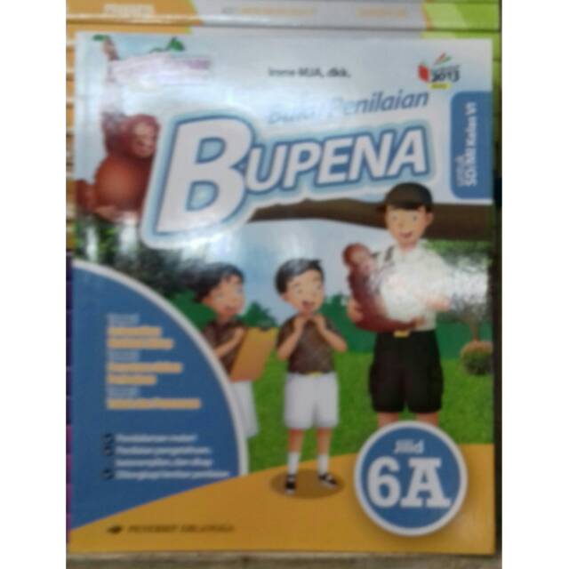 

BUKU PENILAIAN BUPENA UNTUK SD KELAS 6 JILID 6A BY ERLANGGA