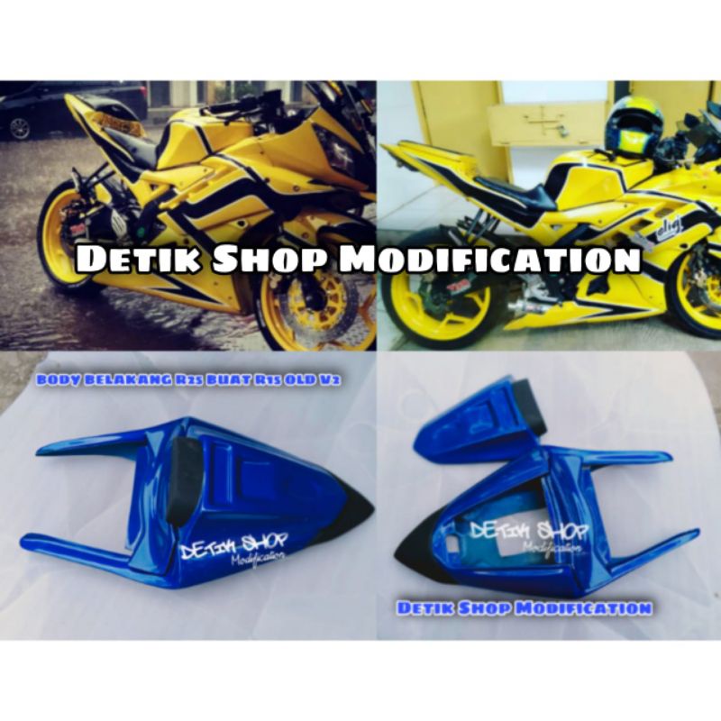 R15V2 BODY R15 V2 MODEL BODY R25 BIDY BELAKANG R15 V2 MODEL R25 SINGLE SEAT R15 V2