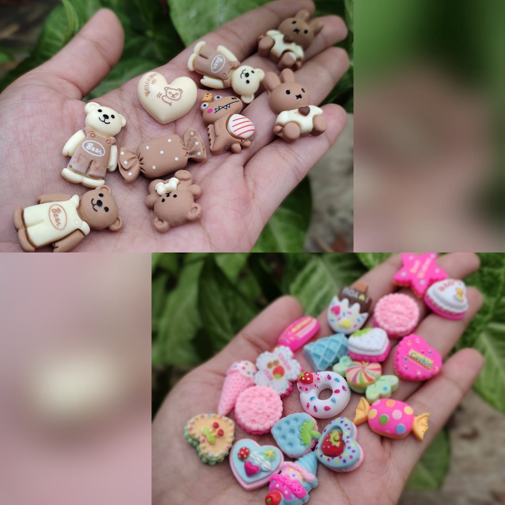 Bros jilbab/ aplikasi clay lucu bros jilbab anak clay lucu 3001