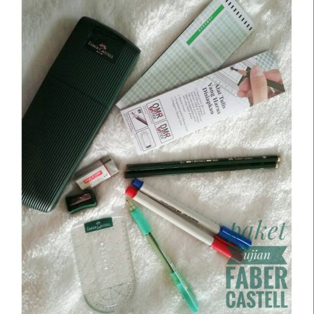 

FABER CASTELL PAKET UJIAN MURAHHHH SALE