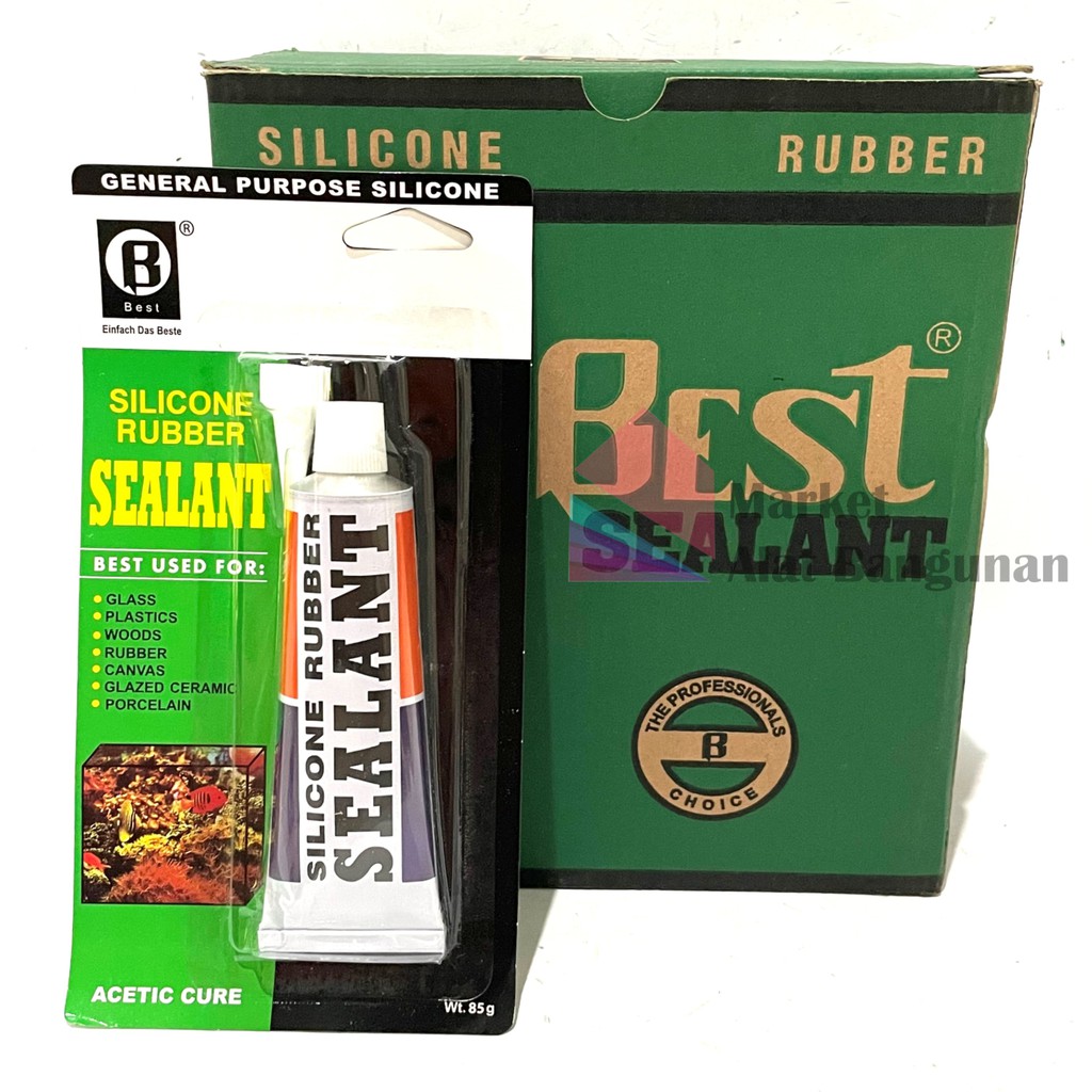

Lem Kaca Sealant / Silicone Tube Best 70 gram
