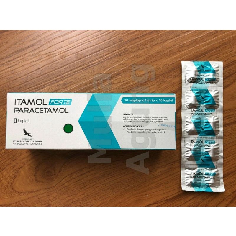 itamol forte tab box paracetamol 650