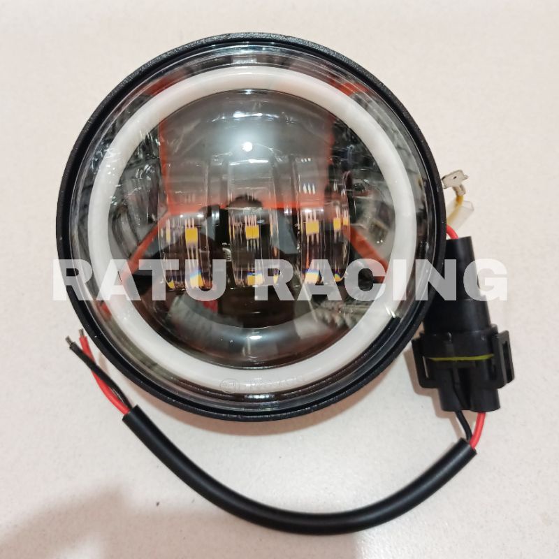 Lampu Depan Honda C70 impor Daymaker 4,5 Helo Ring Honda C70 Gorilla