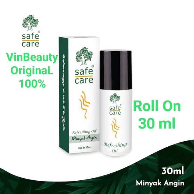 Minyak Angin Safe Care Roll On 30 ml / Refreshing Oil Aromatherapy Murah