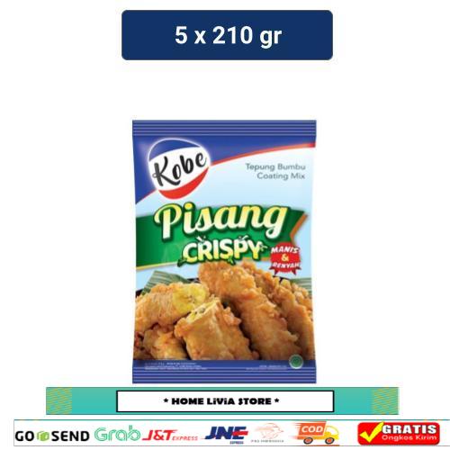 

Kobe Tepung Pisang Goreng 5 x 210 gr