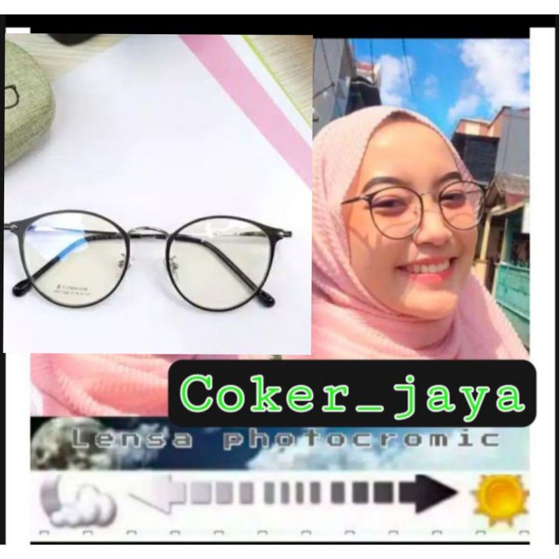 kacamata minus photocromic 1326 |kacamata fashion