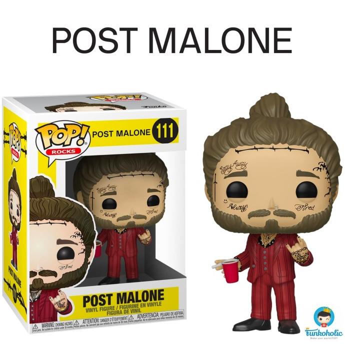 FUNKO POP ROCKS POST MALONE - POST MALONE #111