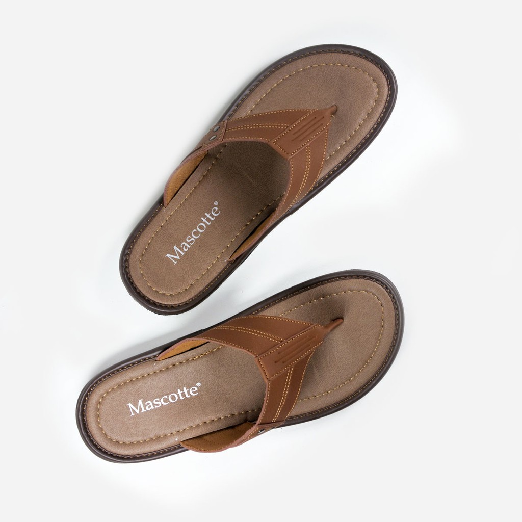 Mascotte LEMINO Sandal Pria 705.003-004 [Coklat dan Tan] / Ramayana Jatinegara