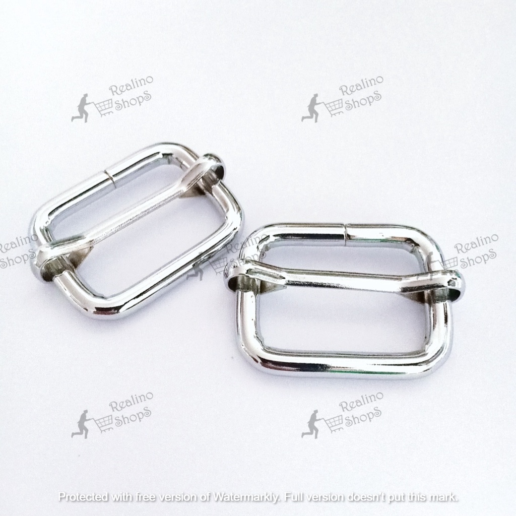 RING JALAN / SRE / GESER - 2.5 CM NEKEL (KUALITAS TEBAL)