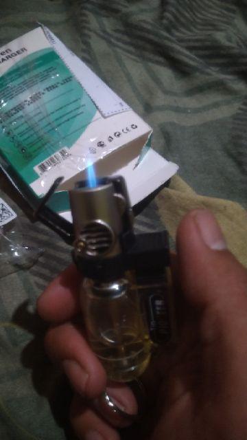 Mancis Gas Korek Gas Torch Flame Korek Api Bara Jet Unik Outdoor Edc