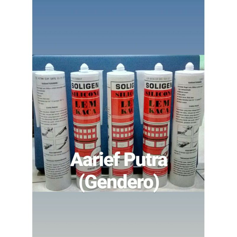 

Lem Kaca sealent Silicone Clear Bening