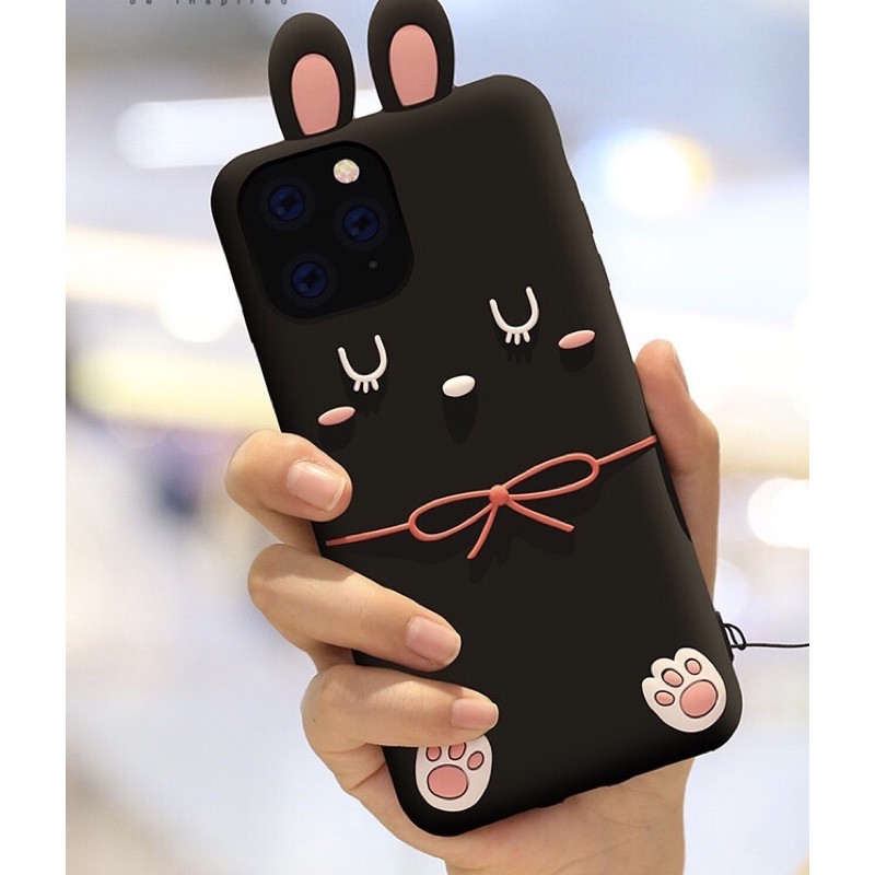 Silicon 3D Rabbit Samsung Grand prime J1 Ace  J2 J2 pro 2018 J3 pro J5 J5 pro J7 pro Silikon boneka lucu pelindung hp case tebal karet softcase lentur