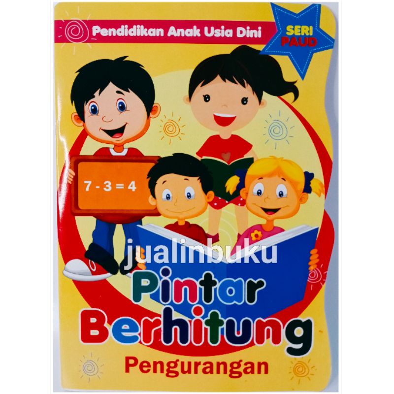 Buku Anak Pintar Berhitung Pengurangan Seri Paud - Daffa Media