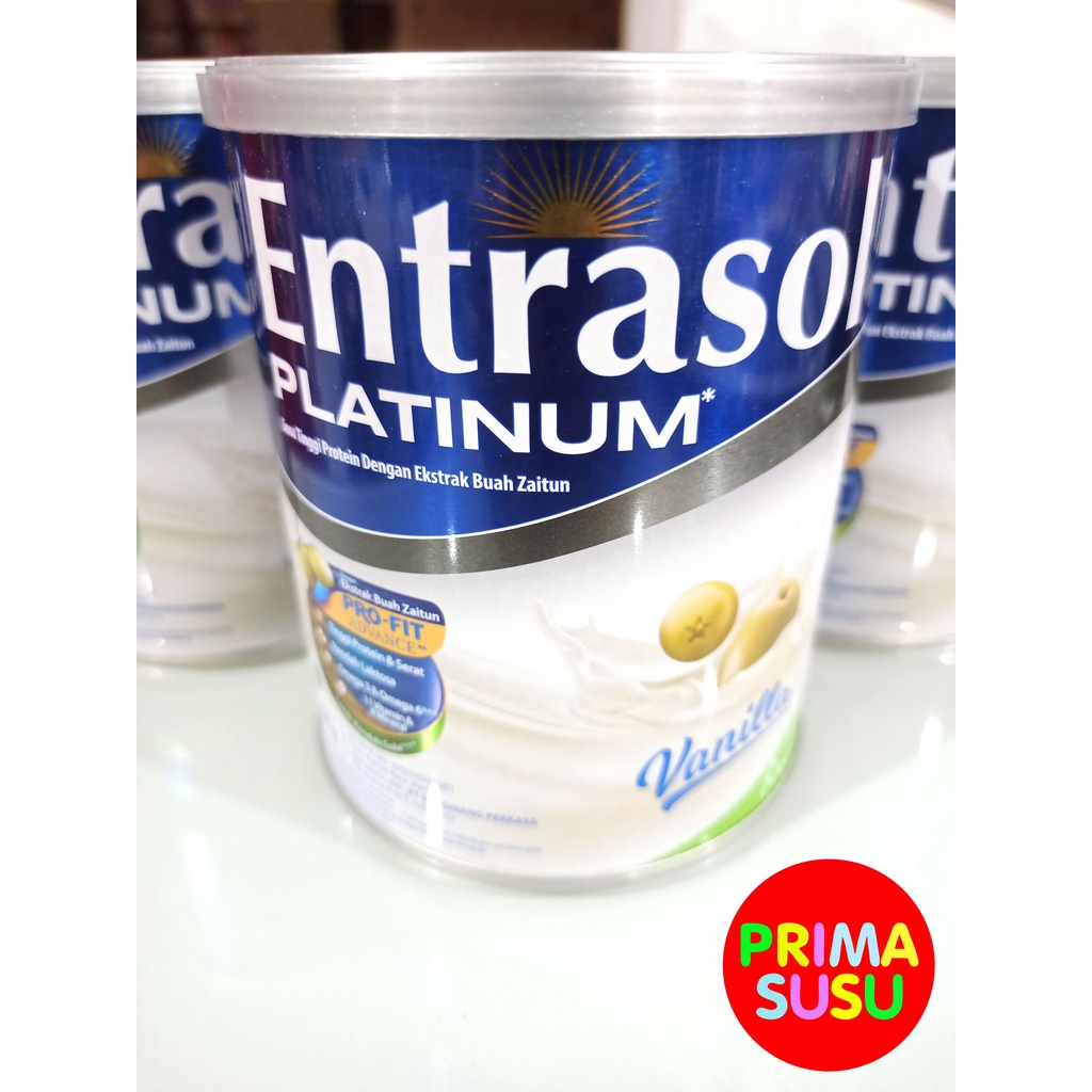 Entrasol Platinum 400 Gr, Vanila