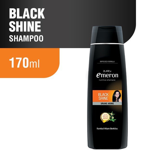 EMERON BLACK SHINE URANG ARING 170ML / N012594