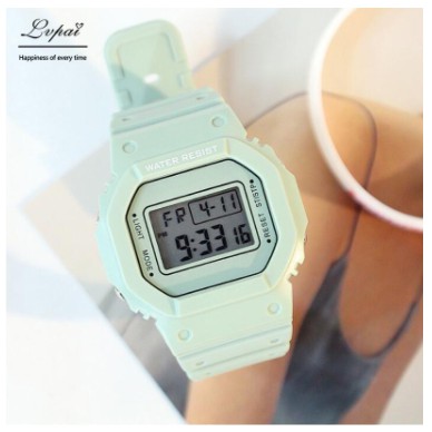 ✅COD JAM TANGAN RUBBER DIGITAL SEGI DW-5600 GROSIR MURAH KARET SPORT LED PRIA WANITA COUPLE JF052