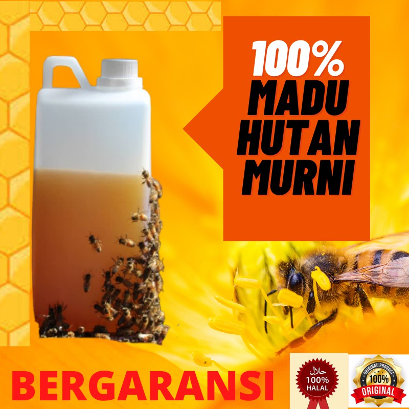 

madu hutan/100% madu murni