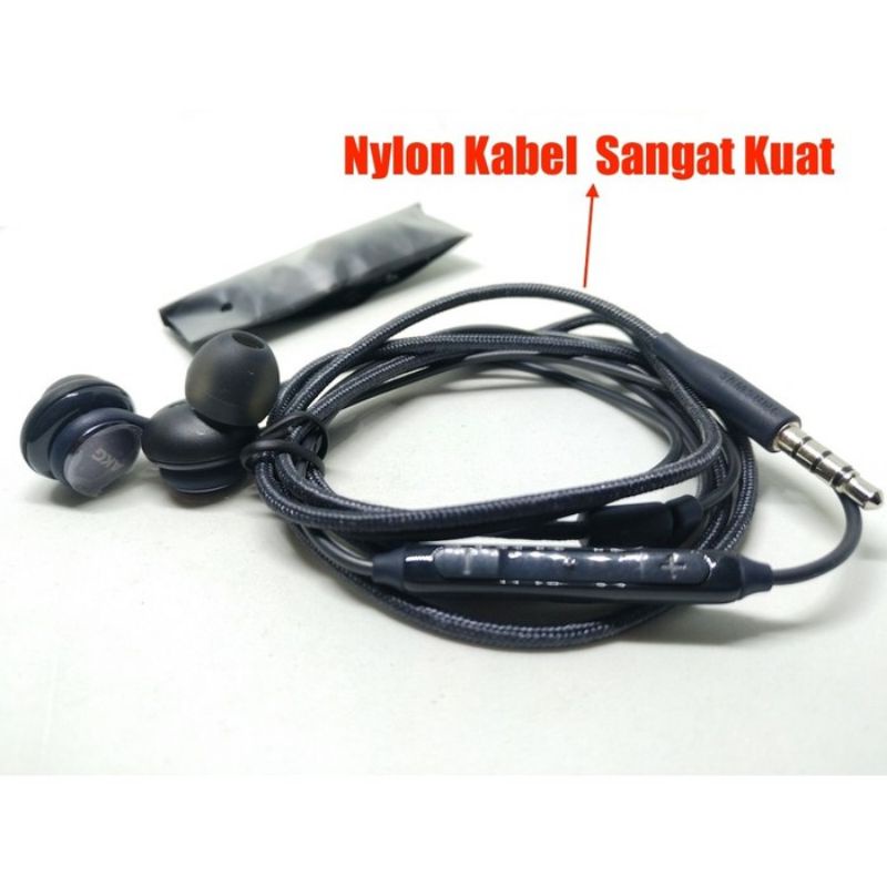 Headset AKG Samsung S10+ Hendsfree / Earphones HF AKG NON PACK / + Packing Kualitas Bagus Termurah