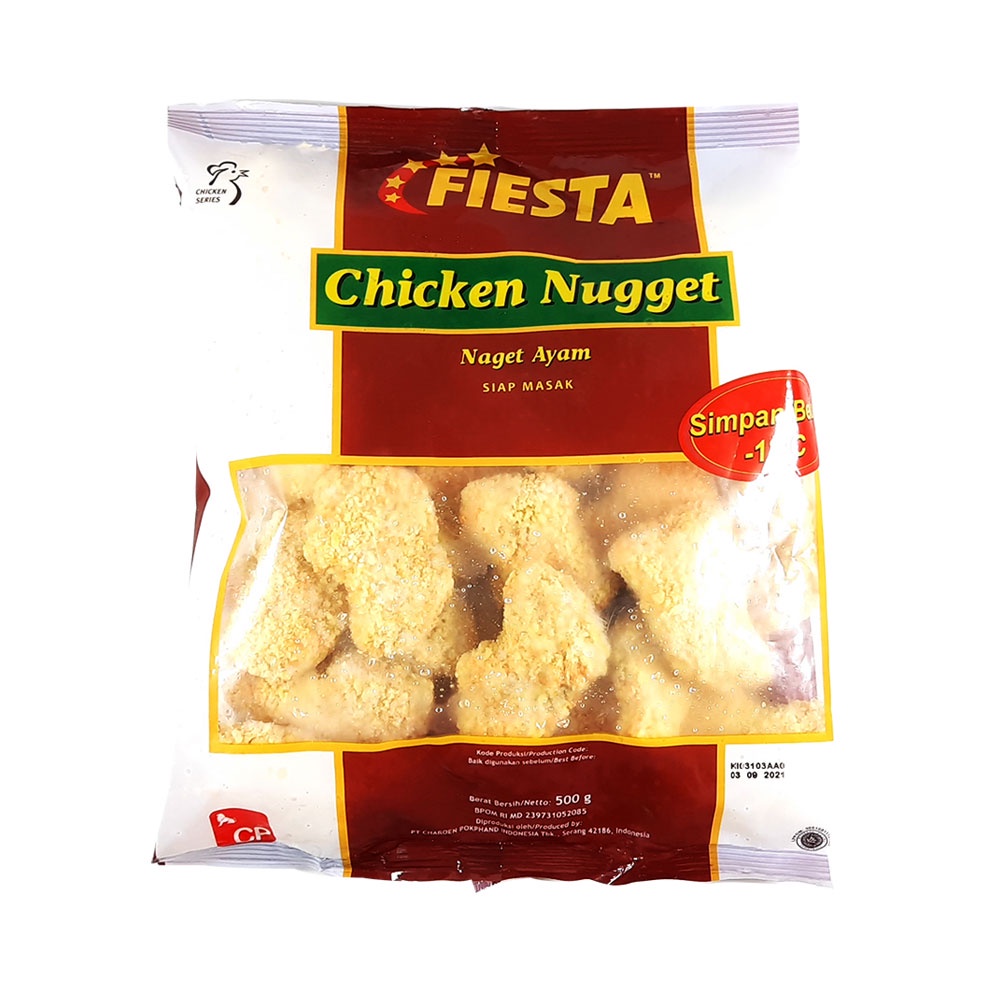 

Fiesta Chicken Nugget Naget ayam 500 Gram