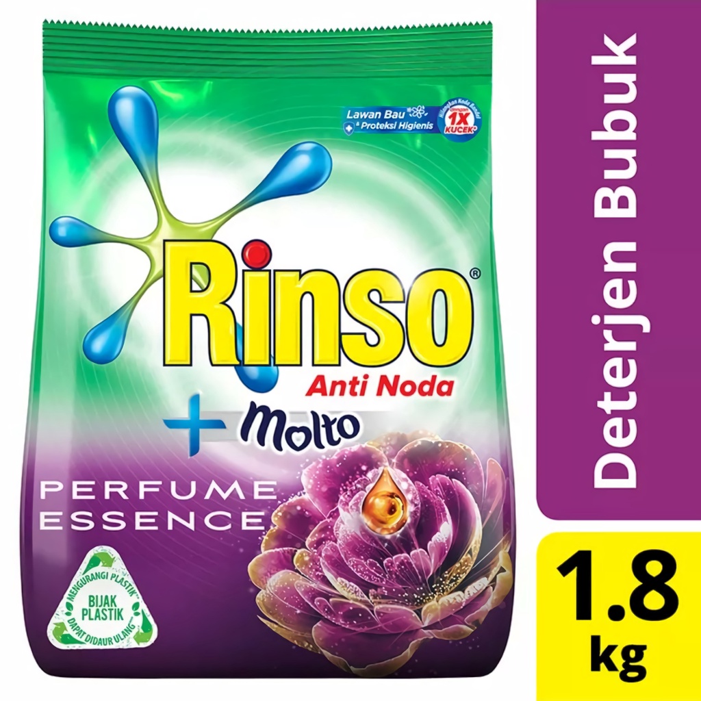 Rinso Molto Perfume Essence Powder 1.8 Kg