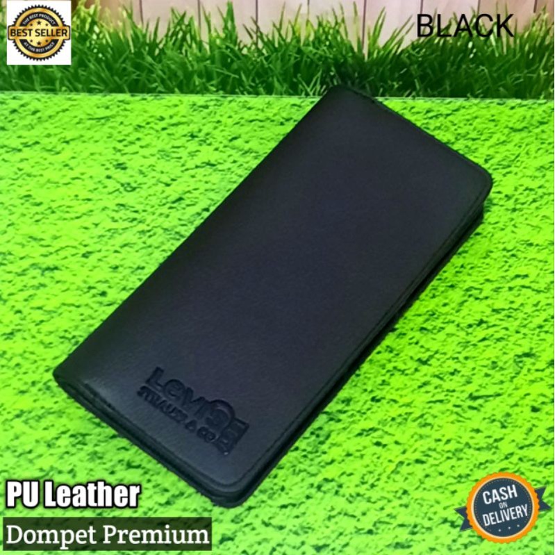 Dompet Panjang Pria/Dompet Kulit Sintetis/Dompet Kartu