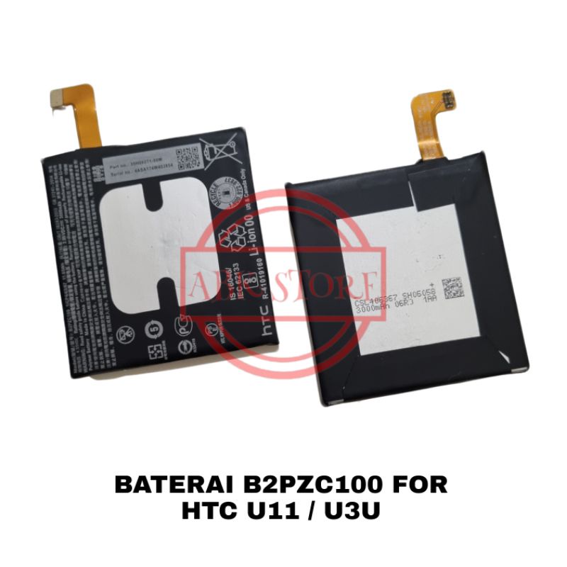 BATRE BATERAI BATTERY HTC U11 / U3U B2PZC100 ORIGINAL