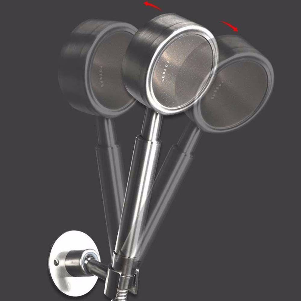 【 ELEGANT 】 Bracket Kepala Shower Tanam Tembok Universal360° Holder Semprotan Shower Rotasi