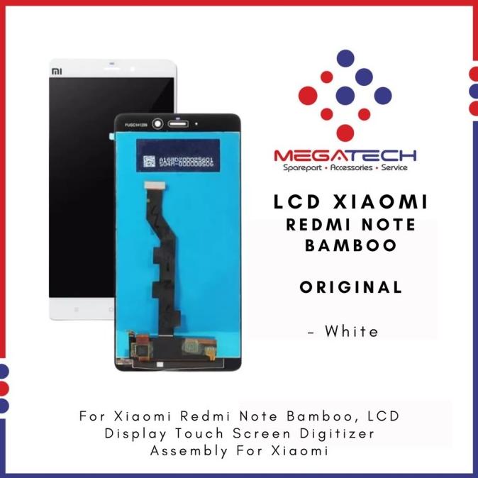 LCD Xiaomi Redmi Note bamboo Fullset Touchscreen ---Terbaru---