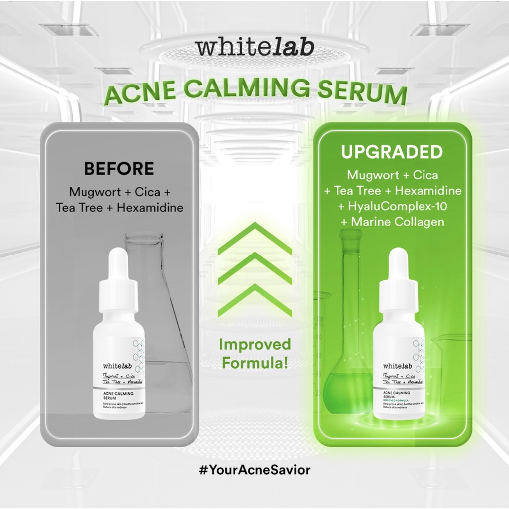 Whitelab Acne Calming Serum IMPROVE FORMULA NEW