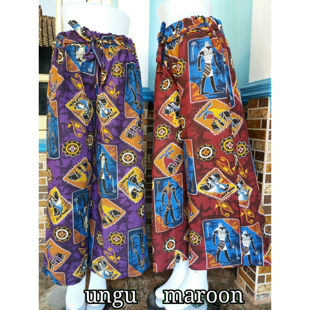 KULOT MOTIF ETNIK KATUN JEPANG