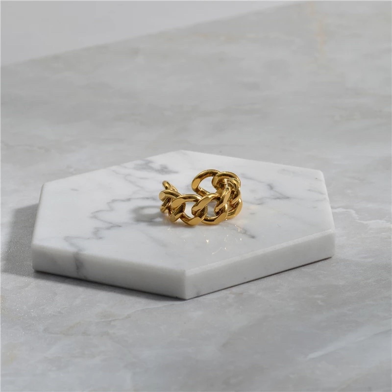 Ark.co - MONROE chain ring cincin | statement rantai minimalis