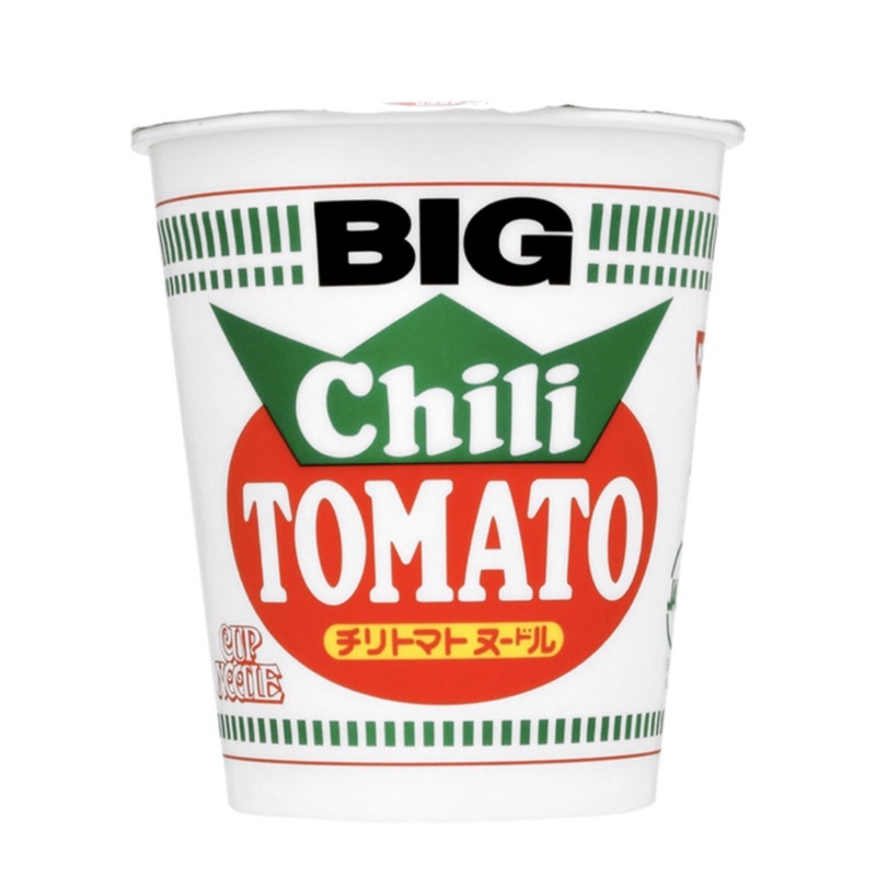 

Nissin Chili Tomato BIG cup noodle Japan