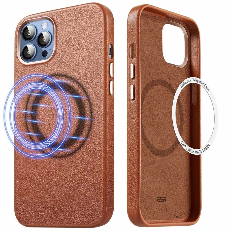 Leather Magsafe Casing Cover iphone 12 Mini Pro Max 12mini 12pro 12promax promax Case Wireless Charging pelindung belakang