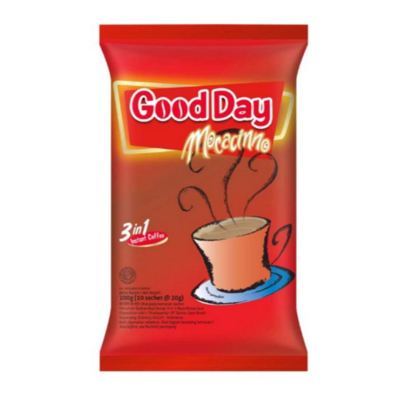 

Good Day Kopi Mocacinno 10 x 20 g