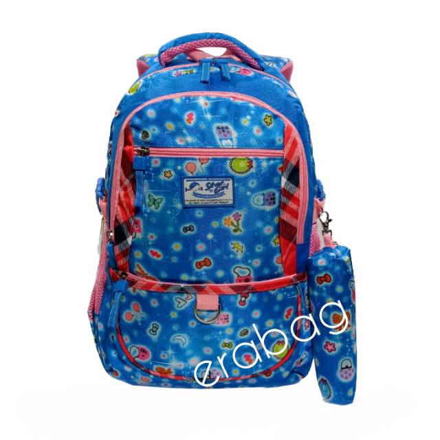 Silvergirl tas ransel sekolah perempuan import