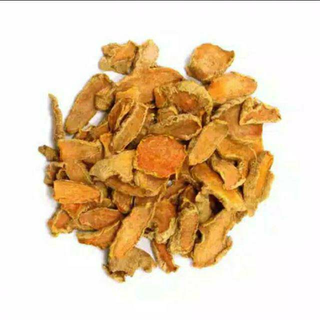 Kunyit iris / rajang kunyit kering