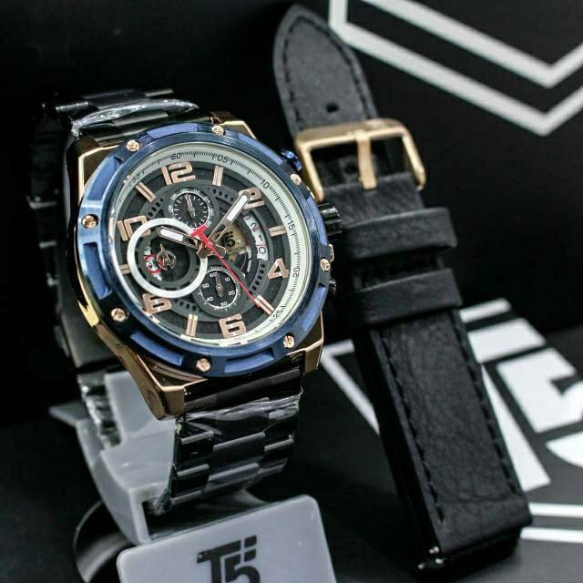 Jam Tangan Pria T5 H3706 T5 H 3706 special package edition original