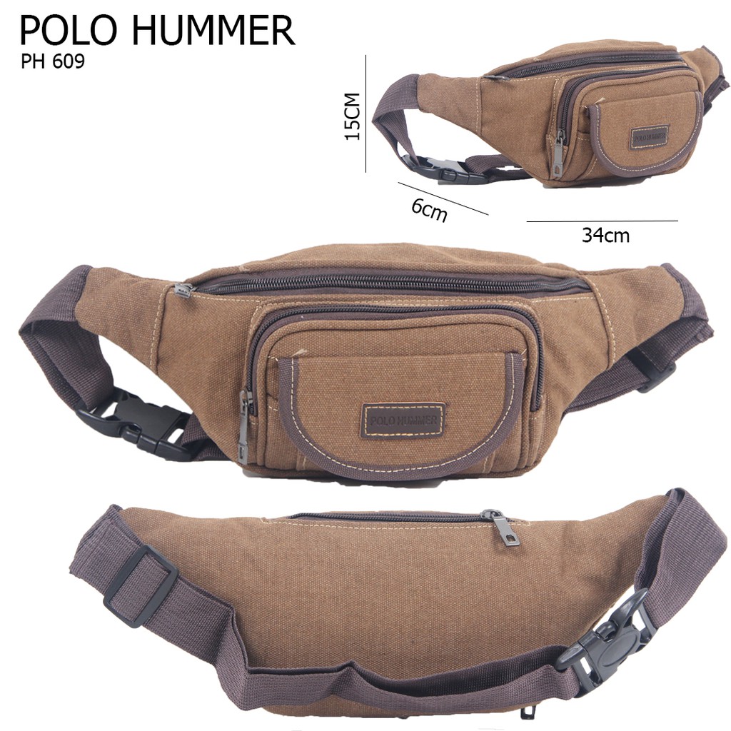 Tas Pinggang Pria Terbaru - Polo HUMMER