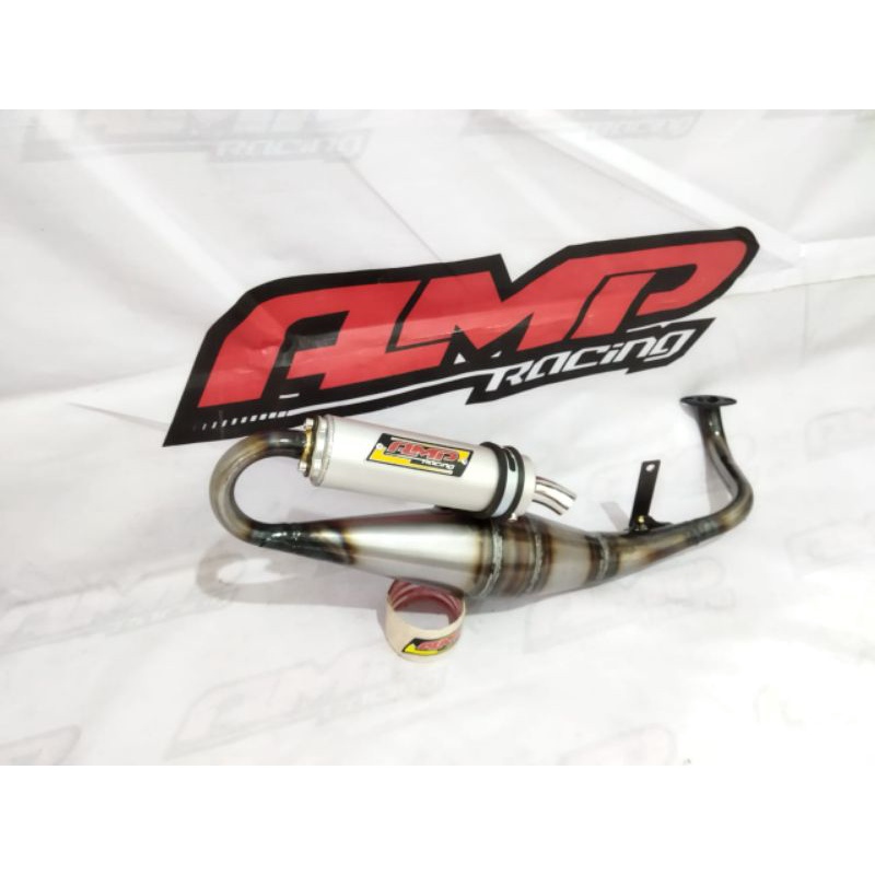 Knalpot Racing Custom Yamaha Glide 100 Sanex CPI Hussar SF50 QJ50