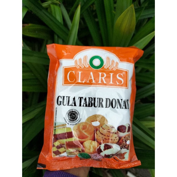 

GULA DONAT CLARIS 250GR /tepung gula