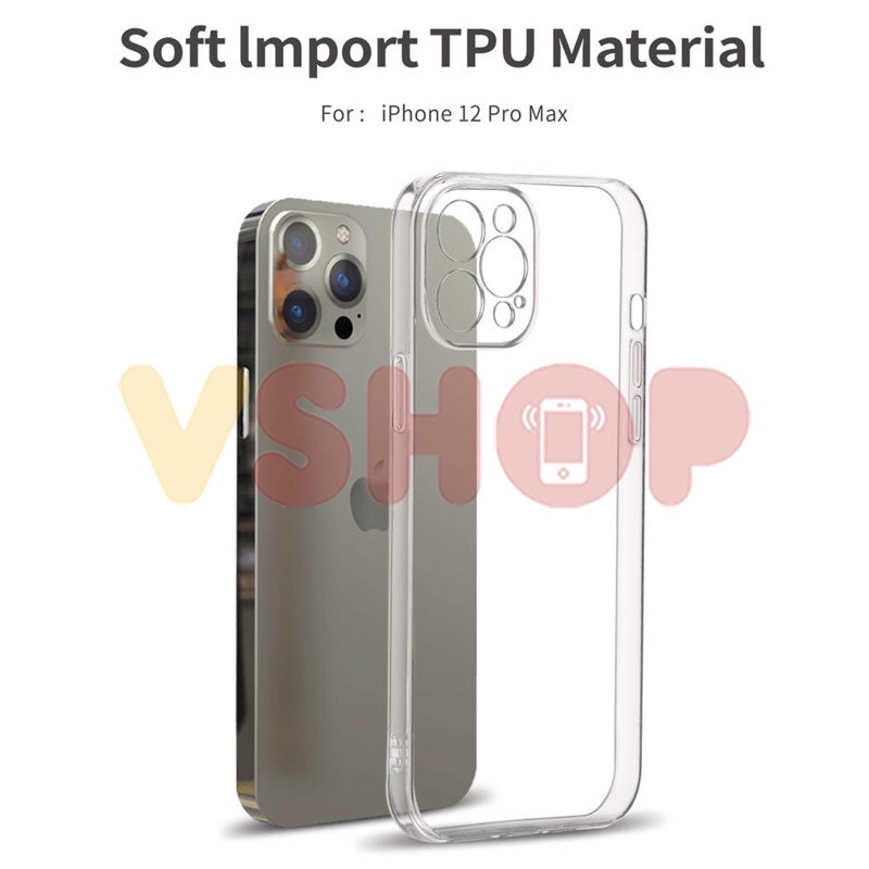 SOFTCASE TRANSPARAN IP 12 PRO MAX PREMIUM CLEAR SOFT CASE