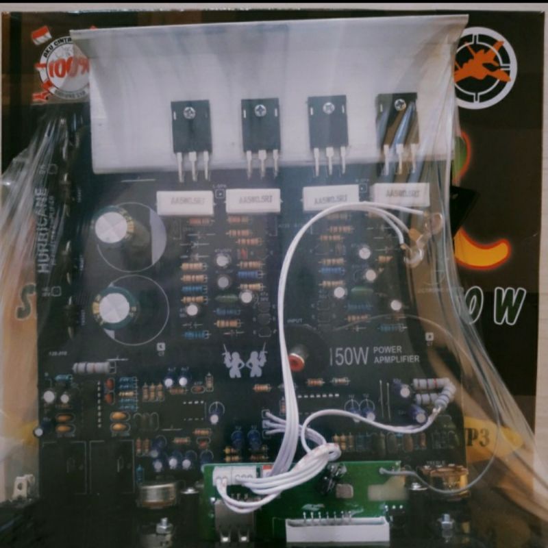 Kit Active Speaker Stereo 2x150w