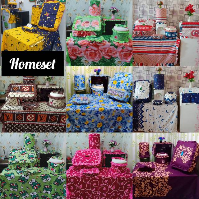 KITCHEN SET DINNING SET TAPLAK MEJA MAKAN DEKORASI KITCHEN SET DINNING SET TAPLAK MEJA MAKAN DEKORASI