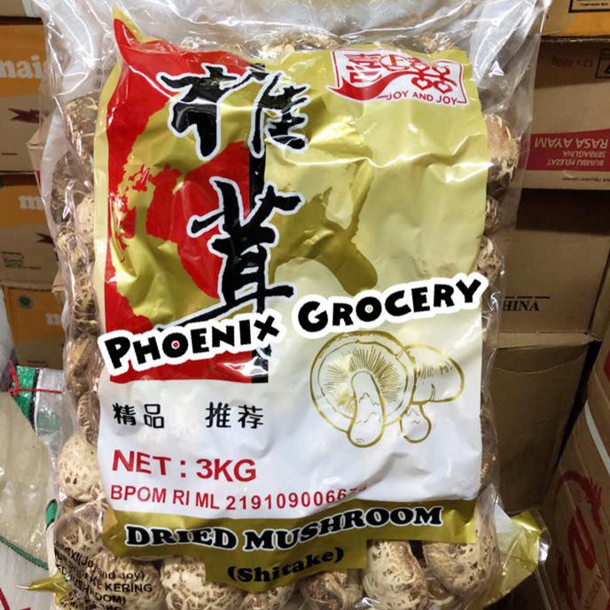 

Jamur kering hioko grade A, dried shitake mushroom 3 KG