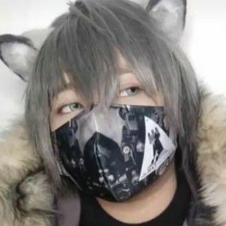 Masker anime, Arknight Rhodes island, Cyberpunk style : READY STOCK