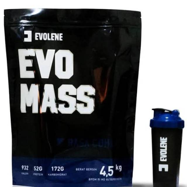 

EVOLENE EVOMASS 10LB - 4.5 KG FREE SHAKER