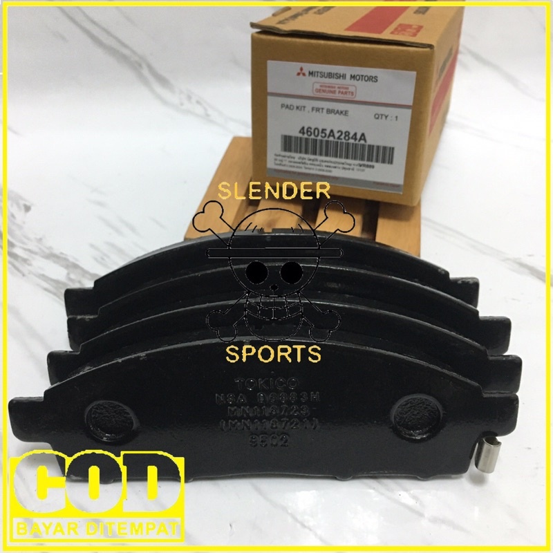 BRAKE PAD TRITON - BRAKE DISC PAD PAJERO - KAMPAS REM DEPAN TRITON PAJERO