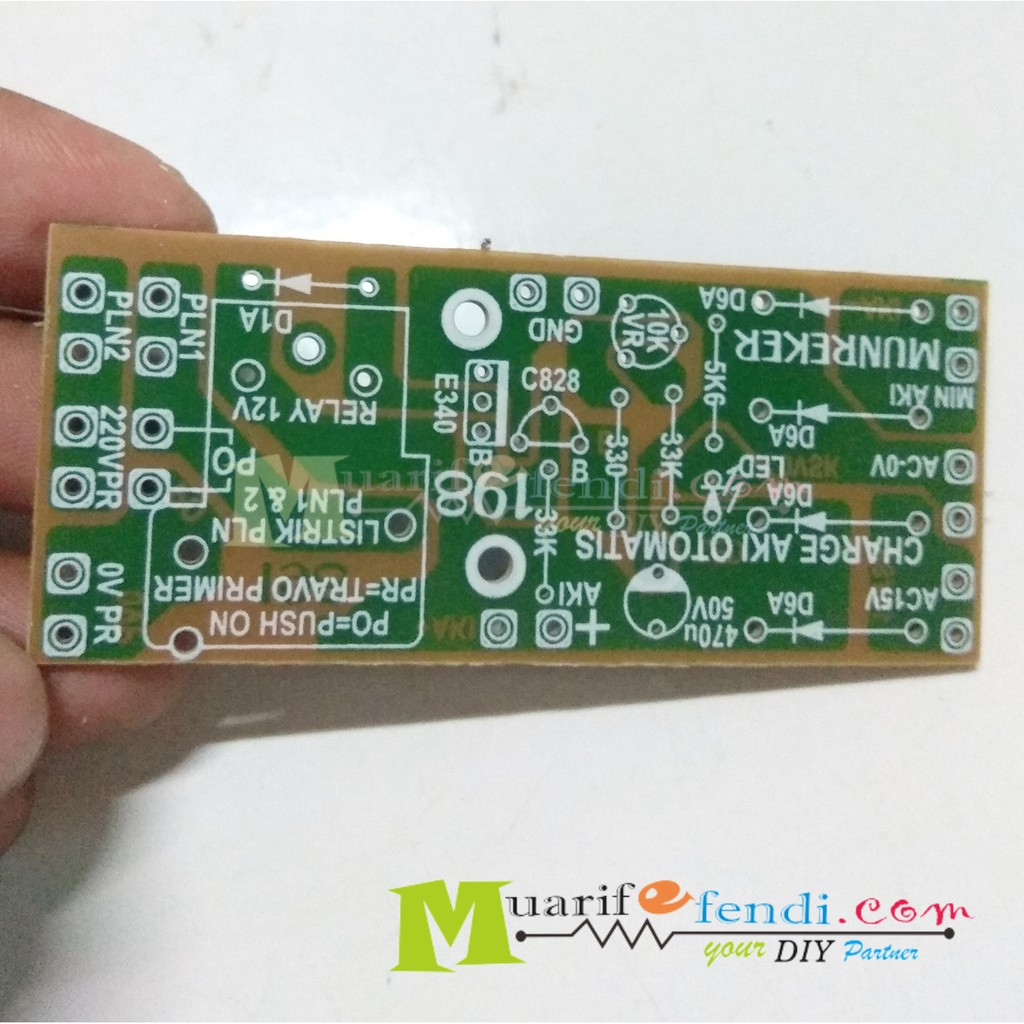 PCB Charger CAS AKI ACCU OTOMATIS 198M MUNREKER
